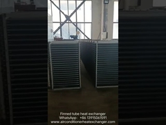 Stainless Steel Fin Type Heat Exchanger Easy Installation For Wood Drying